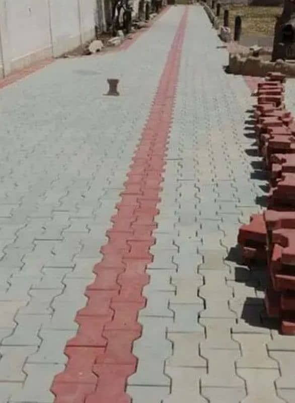 pavers, Tuff tiles, chemical Tuff tiles, curb stone, Garss jali 7