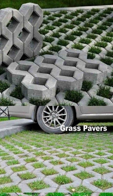 pavers, Tuff tiles, chemical Tuff tiles, curb stone, Garss jali 15