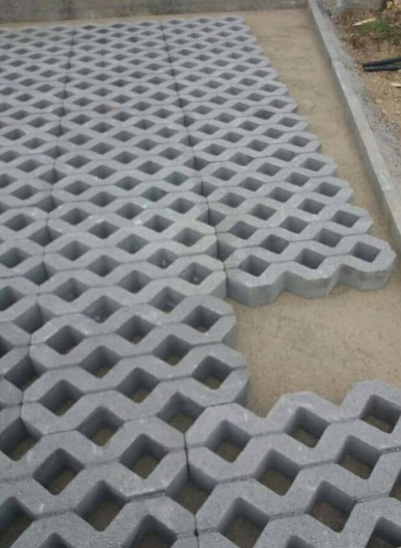 pavers, Tuff tiles, chemical Tuff tiles, curb stone, Garss jali 17