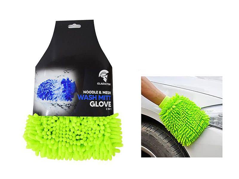 GLADIATOR PREMIUM MICROFIBER WASH MITT GLOVE 0