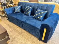 Elegant 6 seater sofa set 2 months used