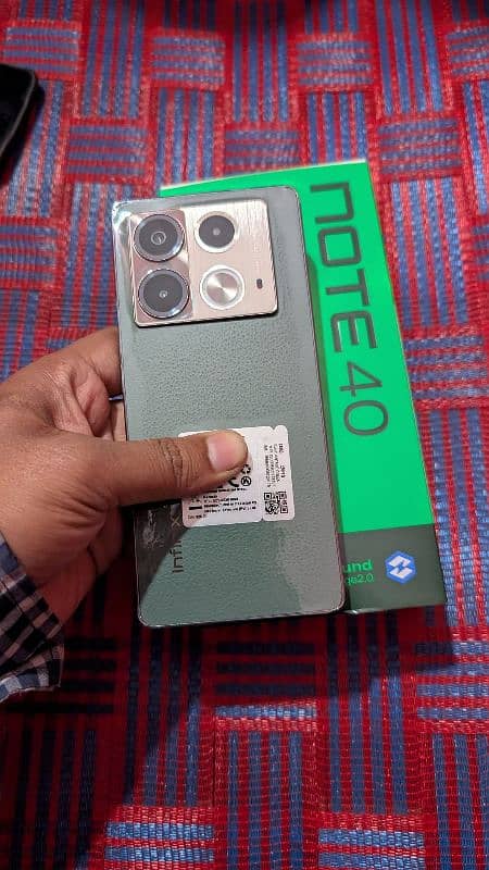 infinix Note 40 Green Colour 1