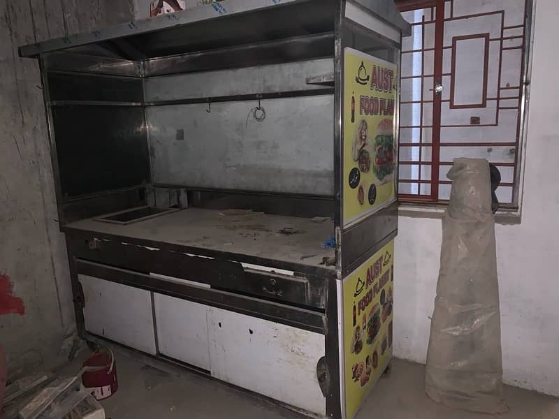 stainless steel moveable kitchen for sale with French drier 1