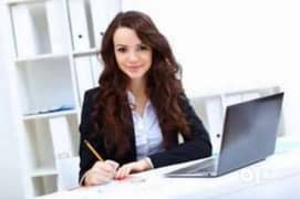 Female Office  Secretary job