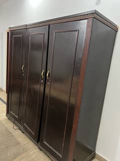 03 Door Wooden Wardrobe