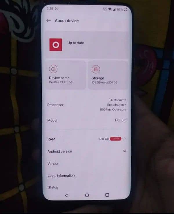 Non PTA TikTok Live option available 19GB Ram 256GB Storage 1