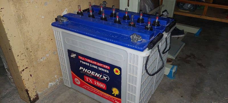 Phoenix TX-1800 Tubular Battery 0