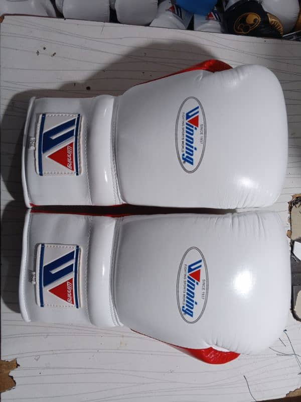 Raxene Leather Boxing Gloves 13