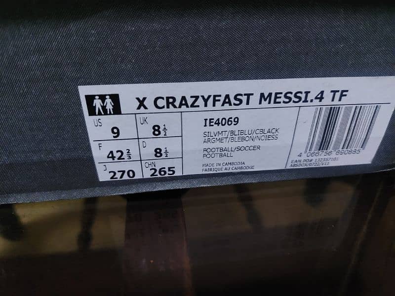 Original X CRAZY FAST MESSI 4 5