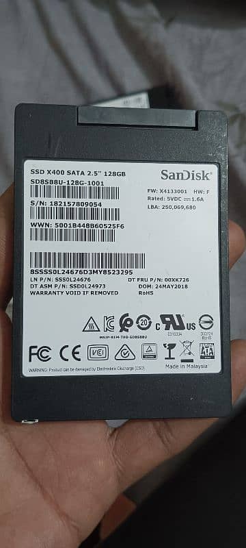 SSD SATA SanDisk 128gb for laptops 2