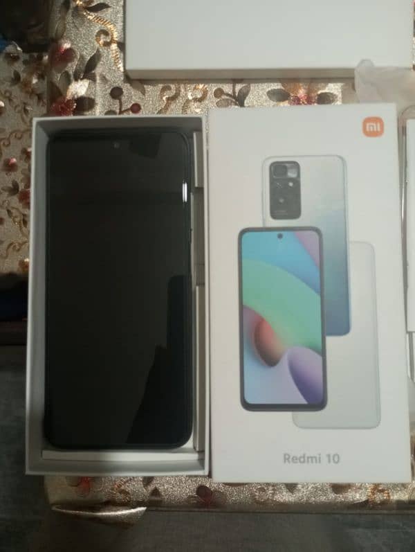 Redme 10 4GB ram 64GB memory 9/10 Condition PTA approved 3