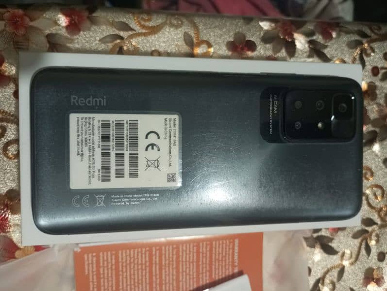 Redme 10 4GB ram 64GB memory 9/10 Condition PTA approved 5