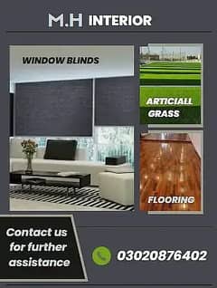 False ceiling/Pvc panel/Wallpaper/Vinyl floor/Wpc panels/Window Blind