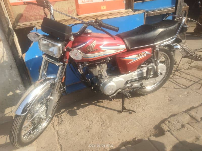 Honda cg 125 Golden number 1