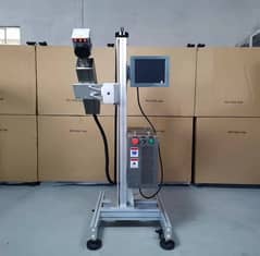 Laser marking machine for stamping and marking on metal and plastic