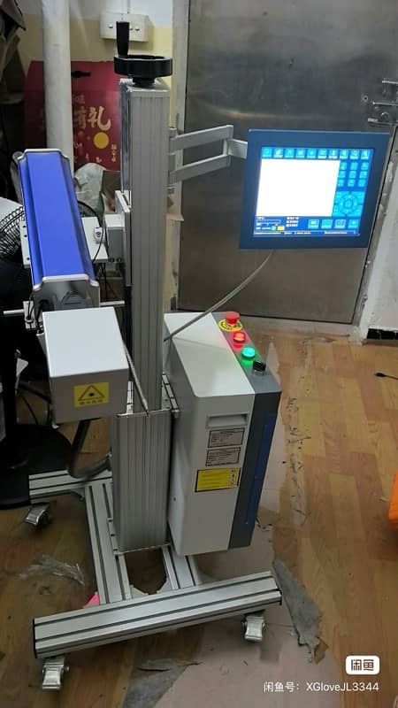 Laser marking machine for stamping and marking on metal and plastic 1