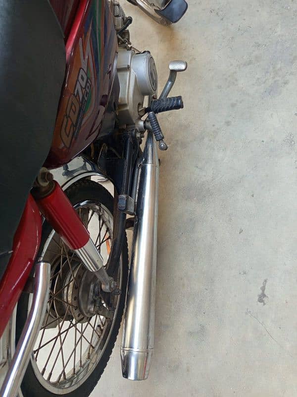 2020 Honda CD 70 All Punjab Number Excellent condition 2