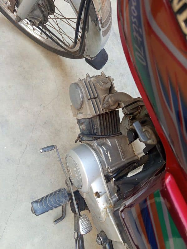 2020 Honda CD 70 All Punjab Number Excellent condition 4