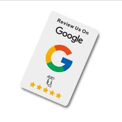 Google nfc review card get your business improve with reviews