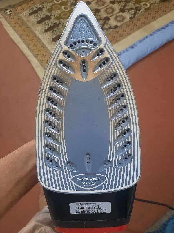 imported HARGER steam iron 6