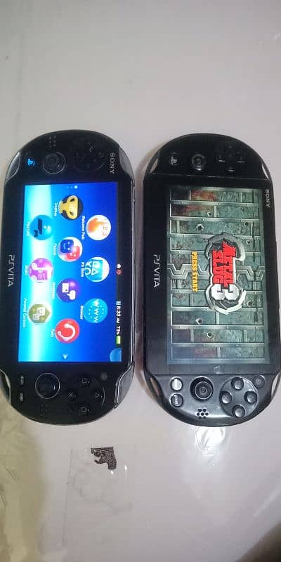 ps Vita 1001 OLED and 2000 slim with all accessories 0