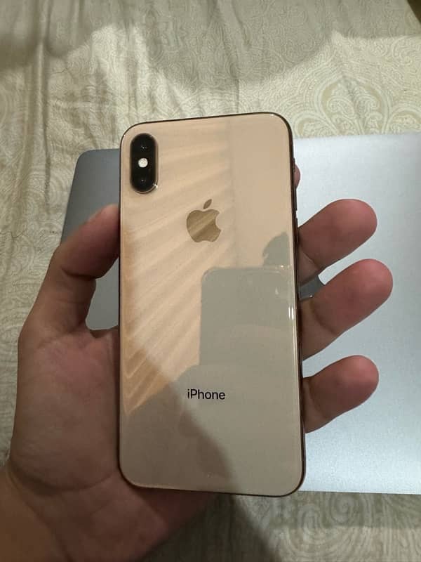 Iphone xs PTA Approved Gold 0