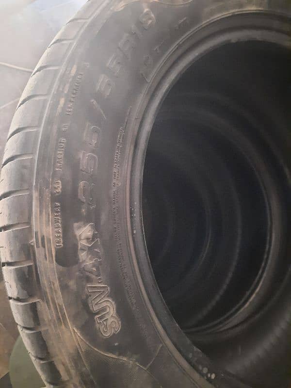 used tyres 255/55R18 0