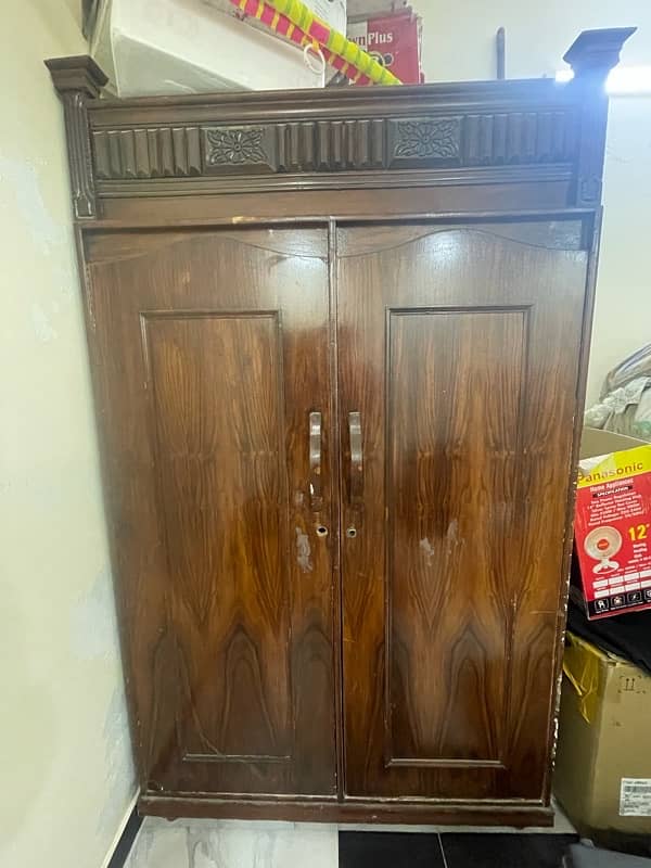 Chinyoti wood full size cupboard 0