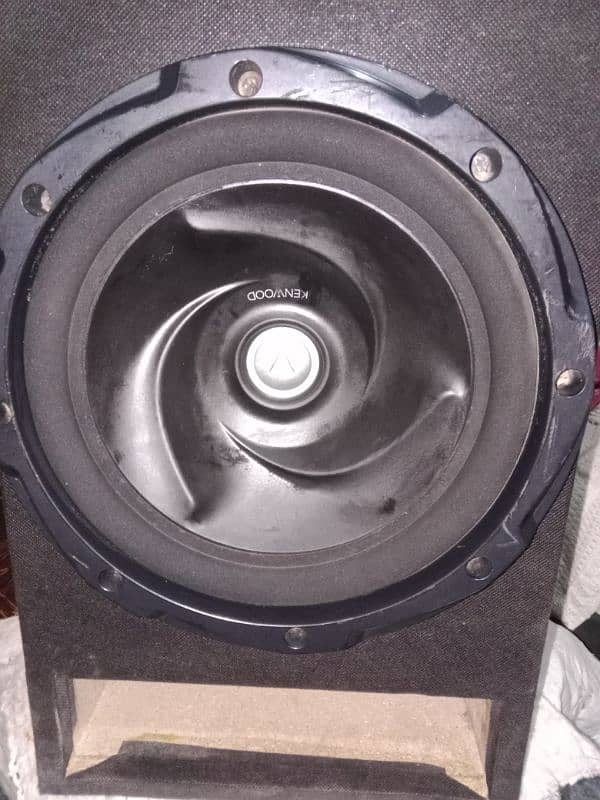 Kenwood woofer and amplifier rock mars original hai 2