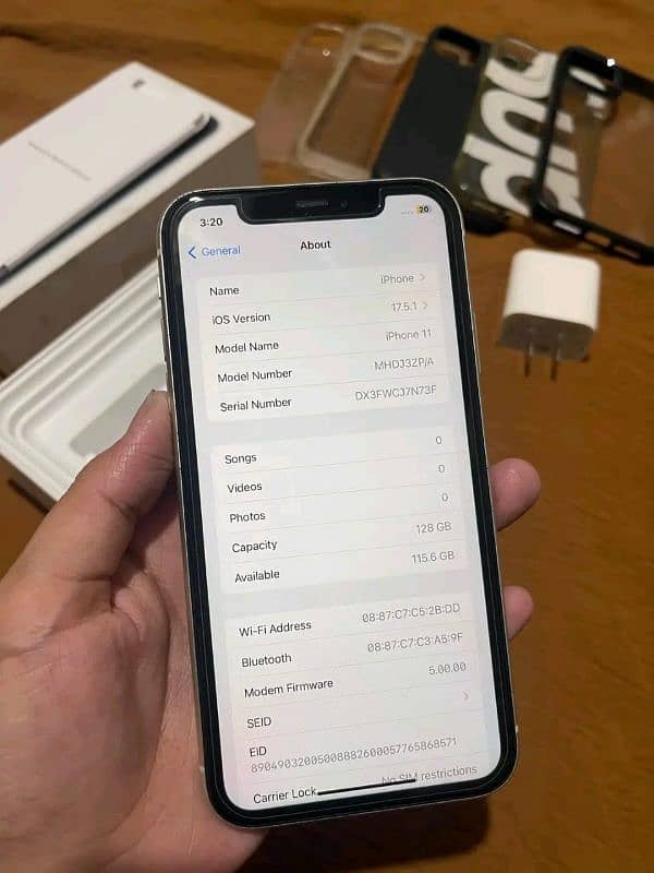 apple iPhone 11 128gb PTA approved full box 0332/6085/838/ 1