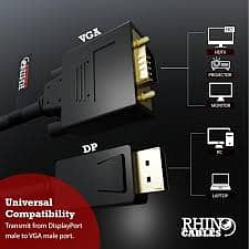 DP TO VGA CABLE NEW AVAILABLE