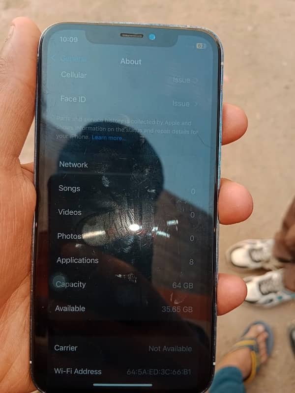 iPhone X converted into 12 pro max price negotiable 1