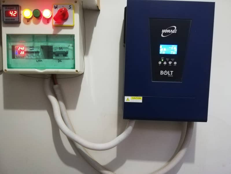 Homage Latest Bolt series 3.2kw Solar inverter only 8 months used 1