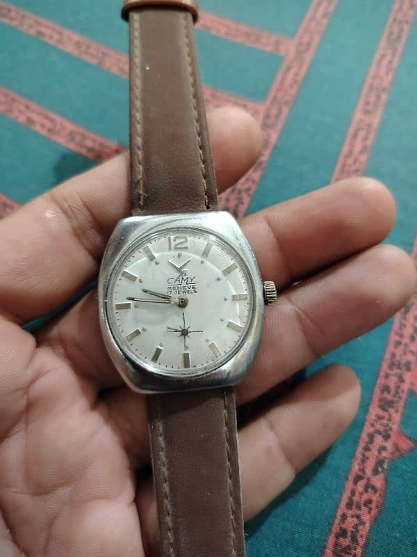 Antique Seiko 5 citizen Raketa Roamer Favre leuba vintage watch Swiss 17