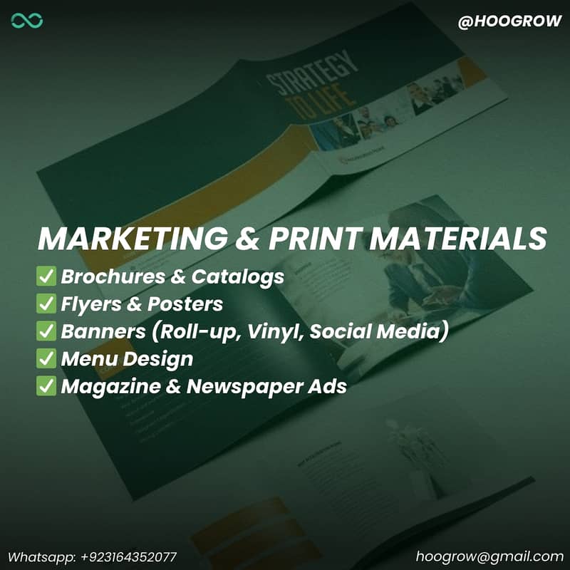 Hoogrow offers high-quality graphic design services to help your brand 2