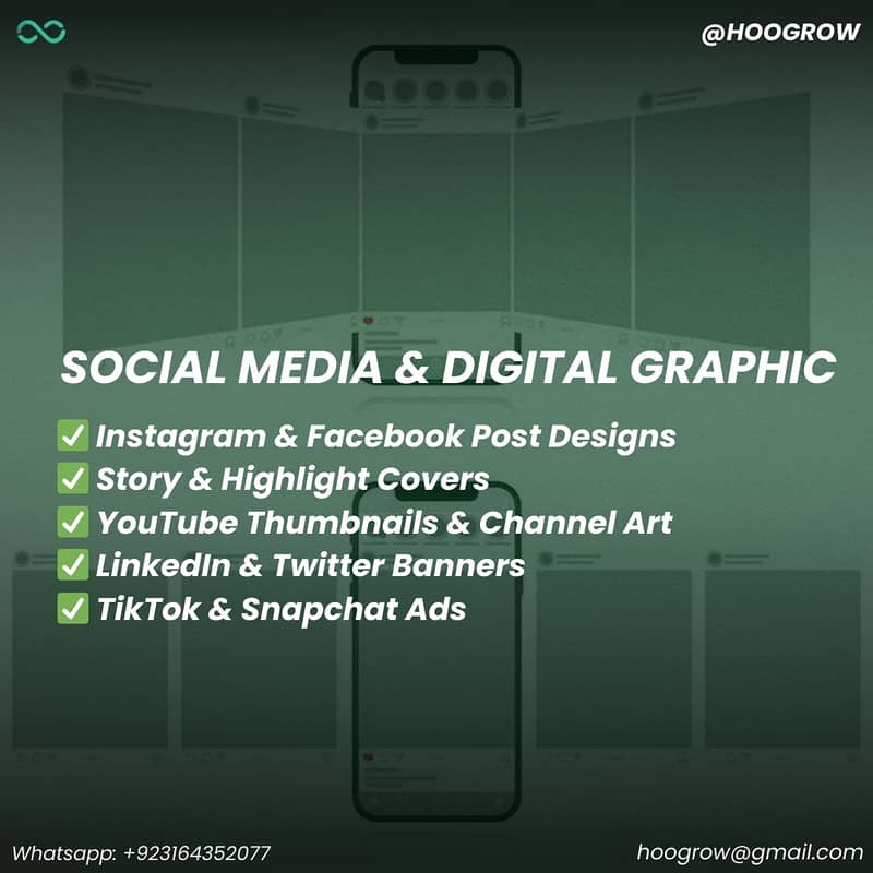 Hoogrow offers high-quality graphic design services to help your brand 3