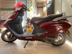 united scooty with 100cc