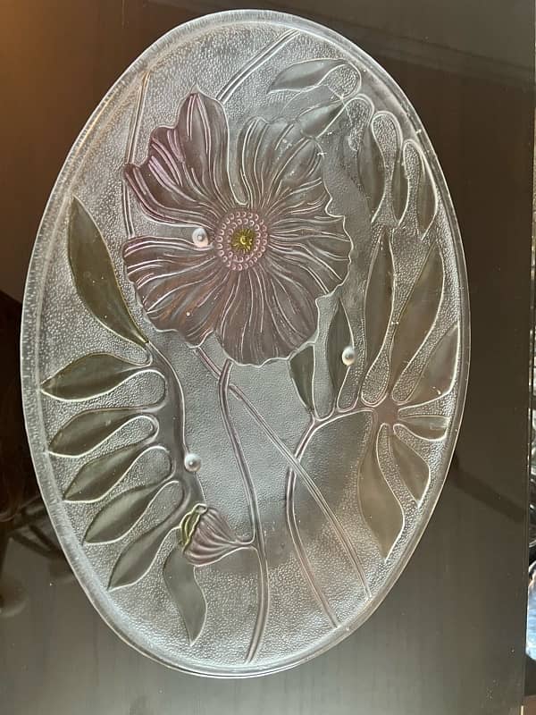 Heavy Glass Dish 2