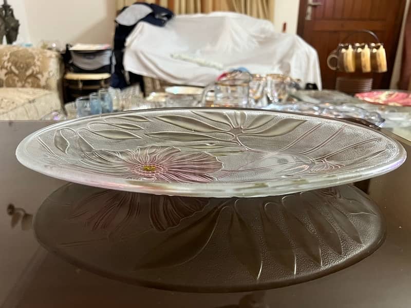 Heavy Glass Dish 3