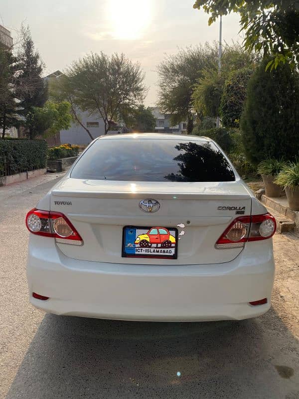 Toyota Corolla XLI 2014 Islamabad No 2