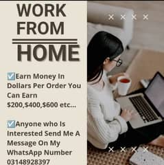 Work From Home, Use Your Facebook To Earn In Dollars