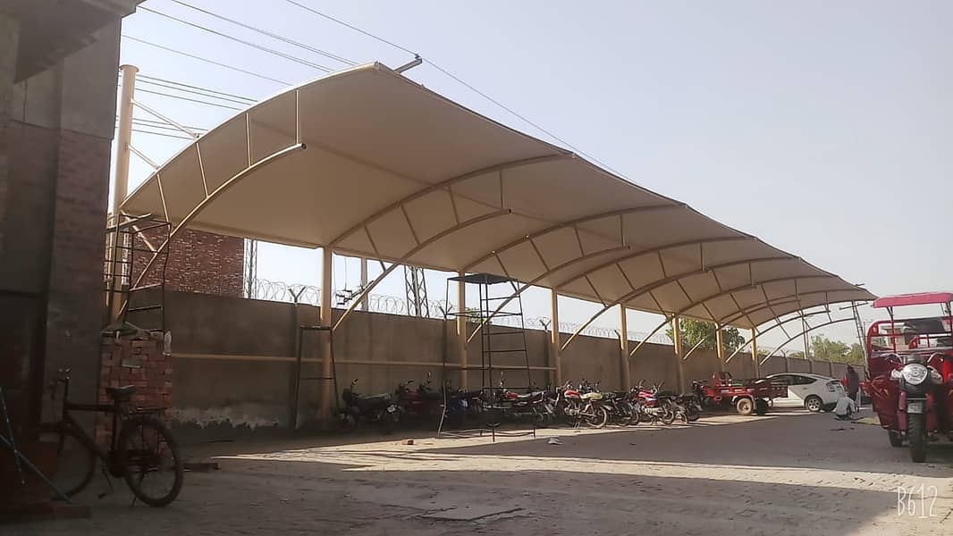 sheds \ fiberglass sheds \ tensile shades \ car parking shed \ shades 4