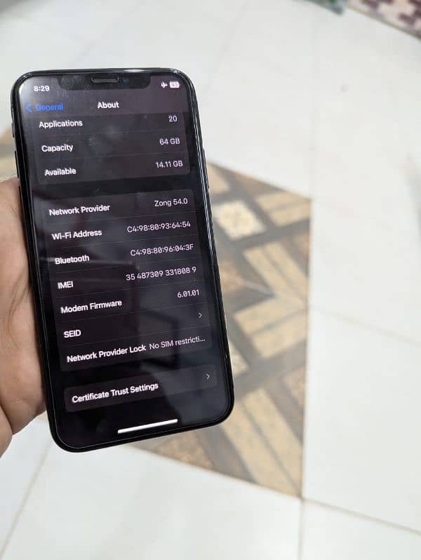 Iphone x Non PTA Good condition 5