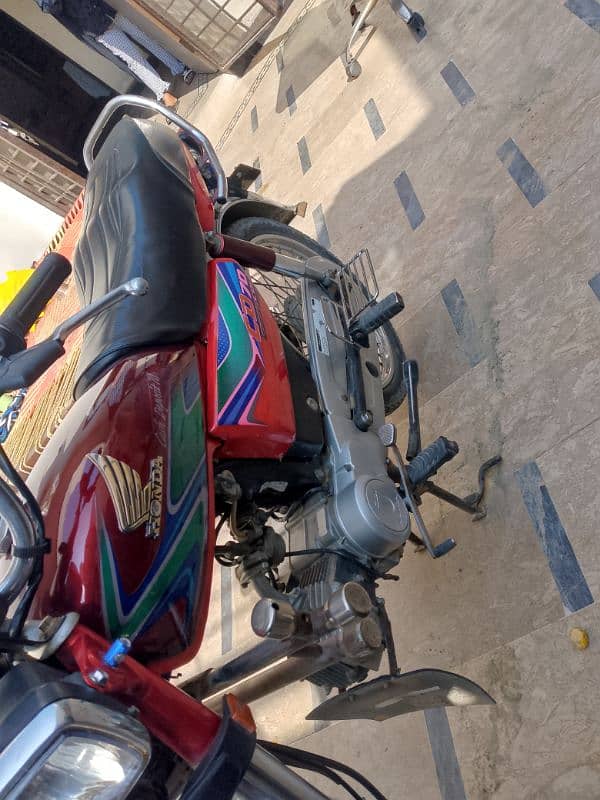 CD 70 brand new lush condition number Laga Howa ha all ok bike ha 1