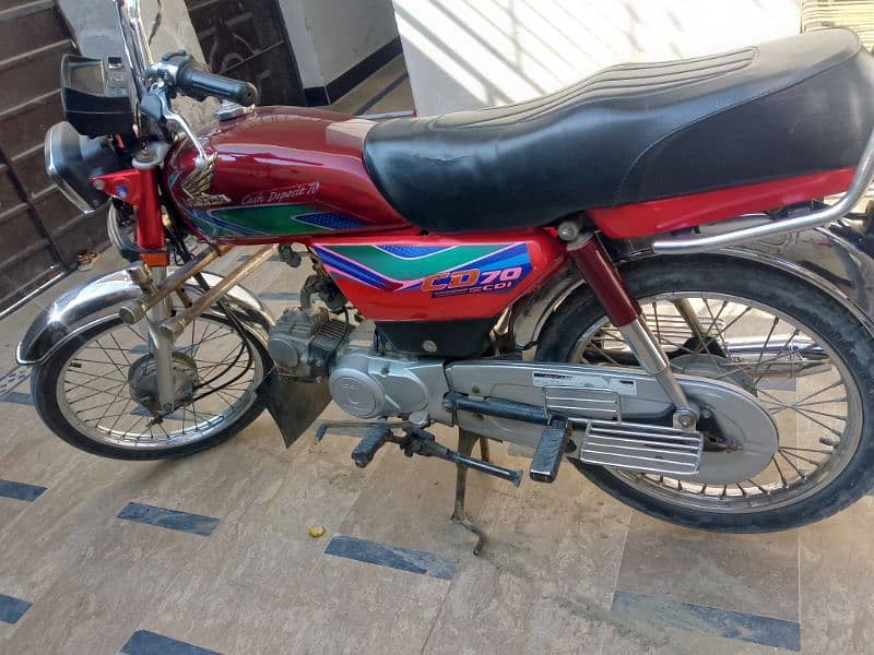 CD 70 brand new lush condition number Laga Howa ha all ok bike ha 6