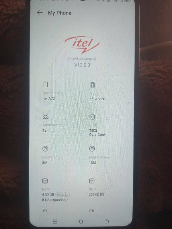 tecno A70     4+8gp. 256gp 1