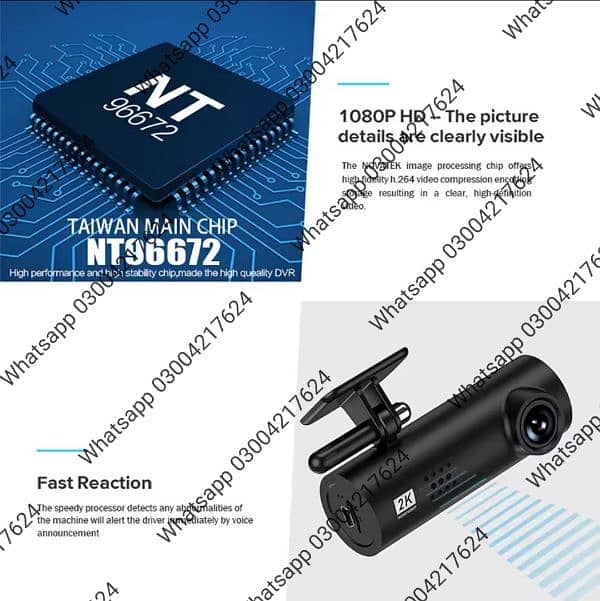 Dash Cam WIFI FULL HD 1080P Mini Car Camera DVR G-Sensor Driving 6