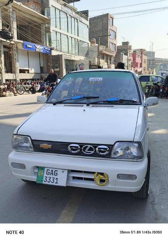 Suzuki Mehran VX 1991 5