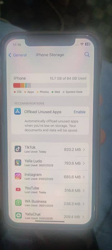 Iphone x 64 GB Non Pta 7