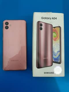 Samsung Galaxy A04 with box 4/64 in mint condition